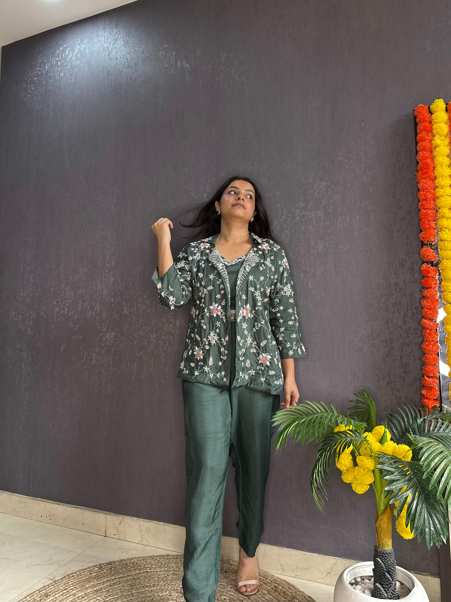 Premium handwork jacket set
