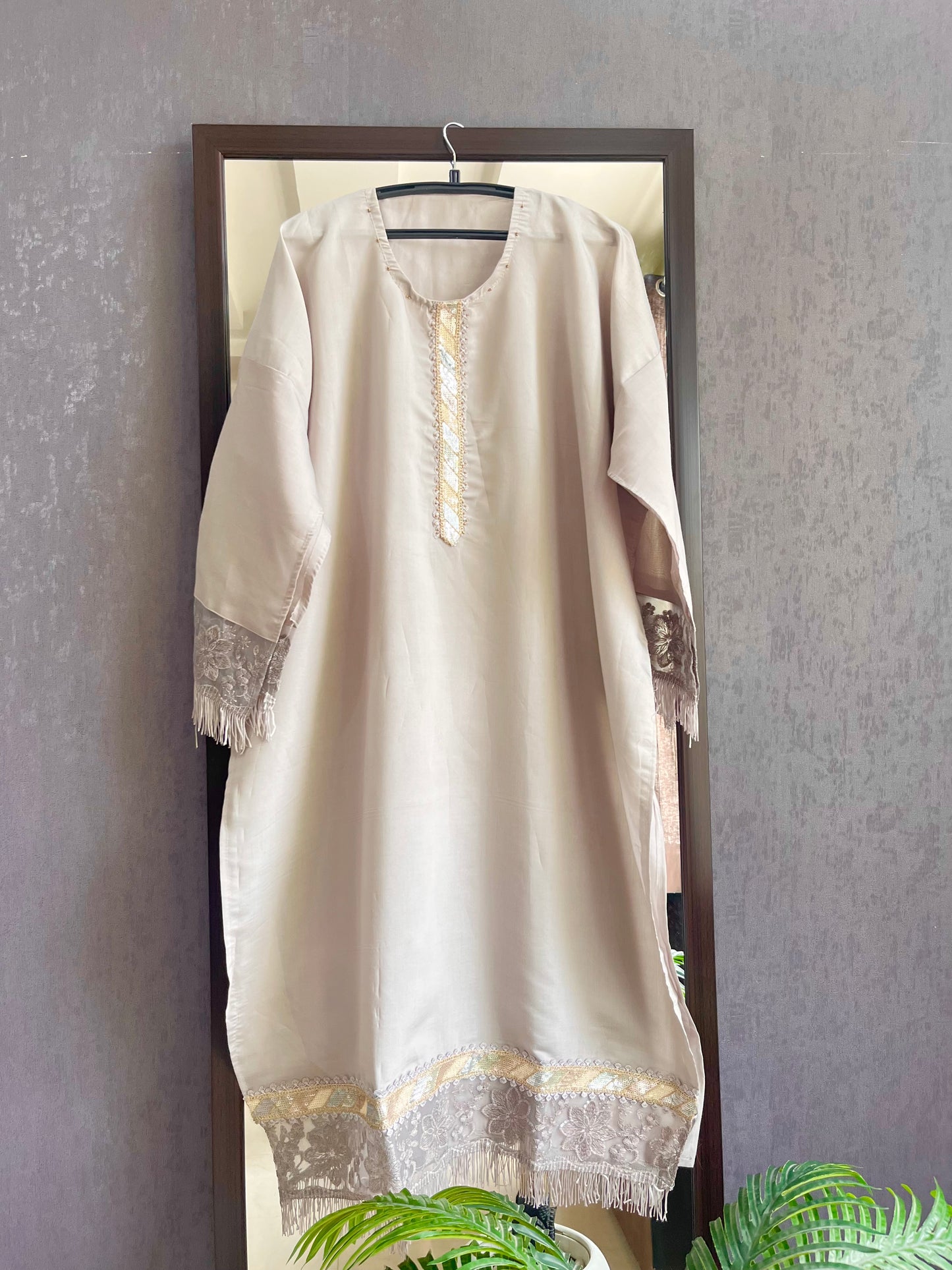 Modal sequins suits