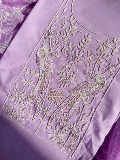 Pearlwork premium cotton suits