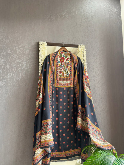 Muslin Kalamkari suits
