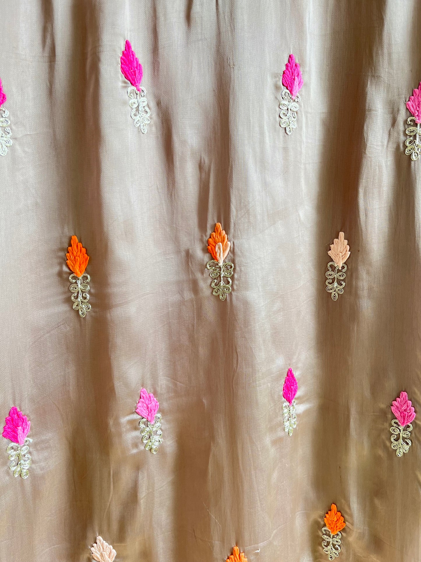 Luxurious Gotapatti silk suit
