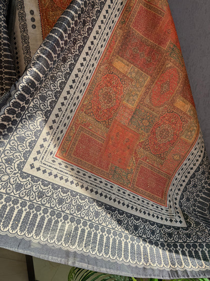 Pure Tussar silk handwork suits