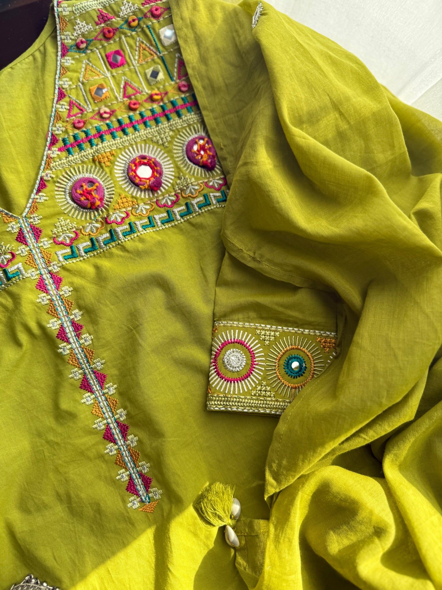 Boho mirror Handwork set