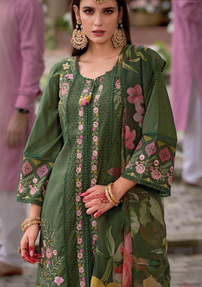 Angrakha Pakistani designer suit