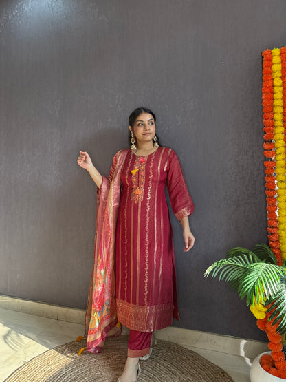 Benarsi silk suit sets