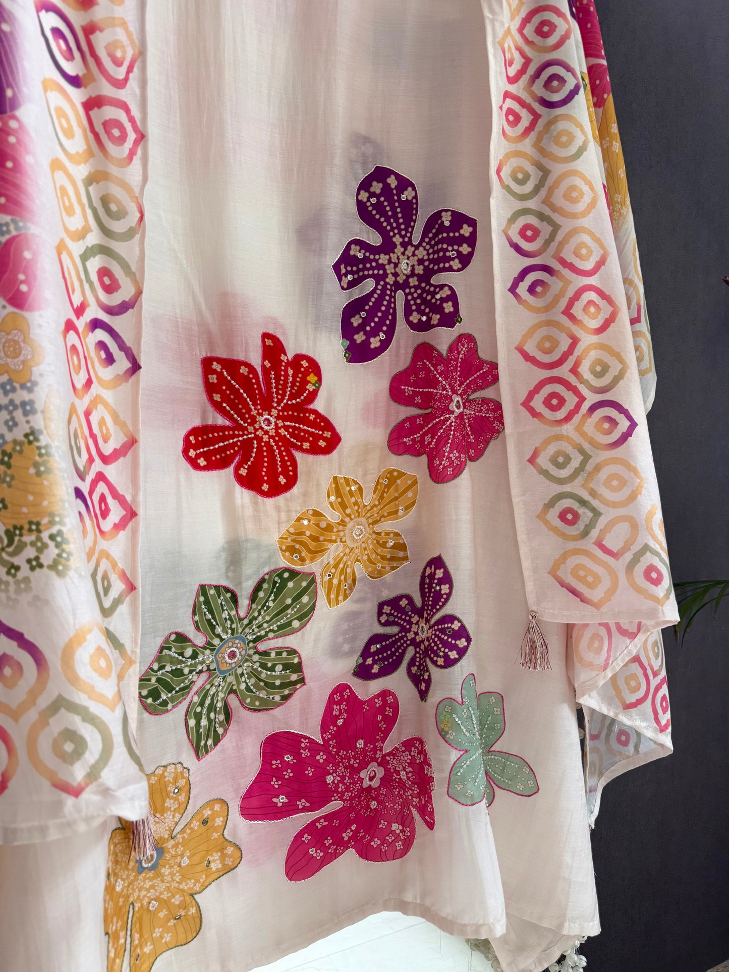 Premium muslin Cotton handwork suit