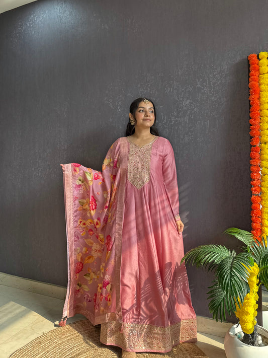 kalidaar Anarkali set
