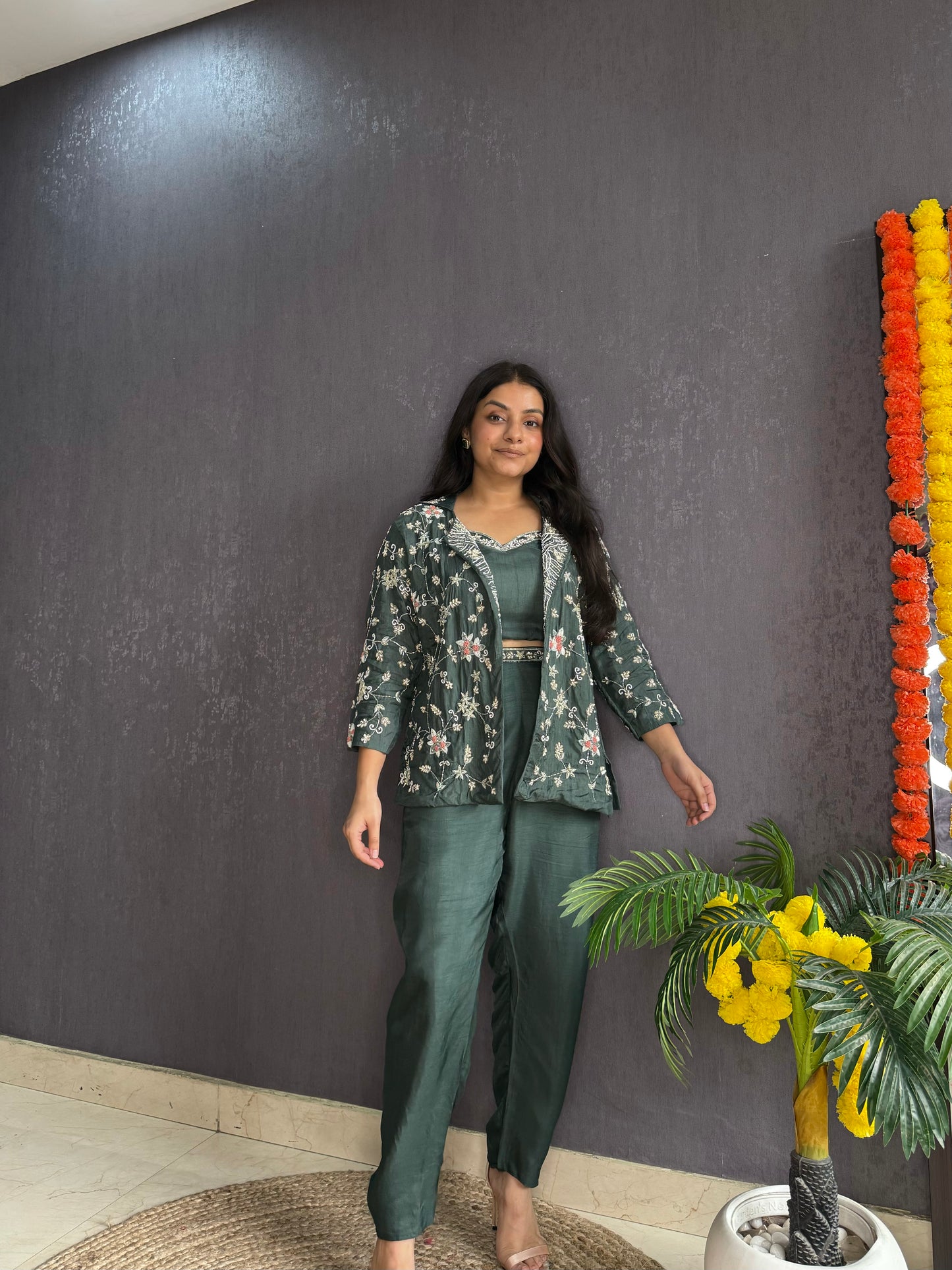 Premium handwork jacket set