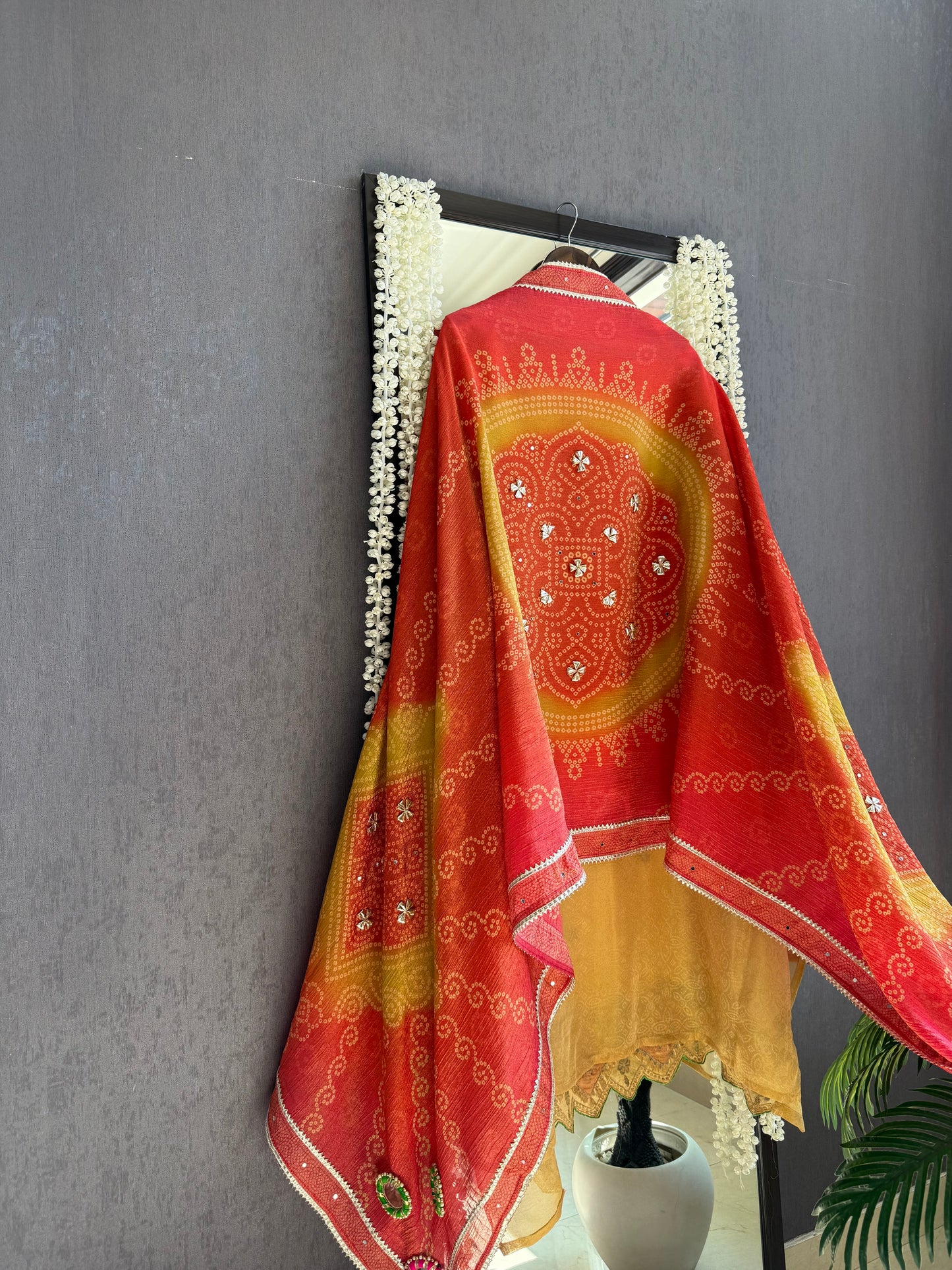 Luxurious Gotapatti Bangles suit