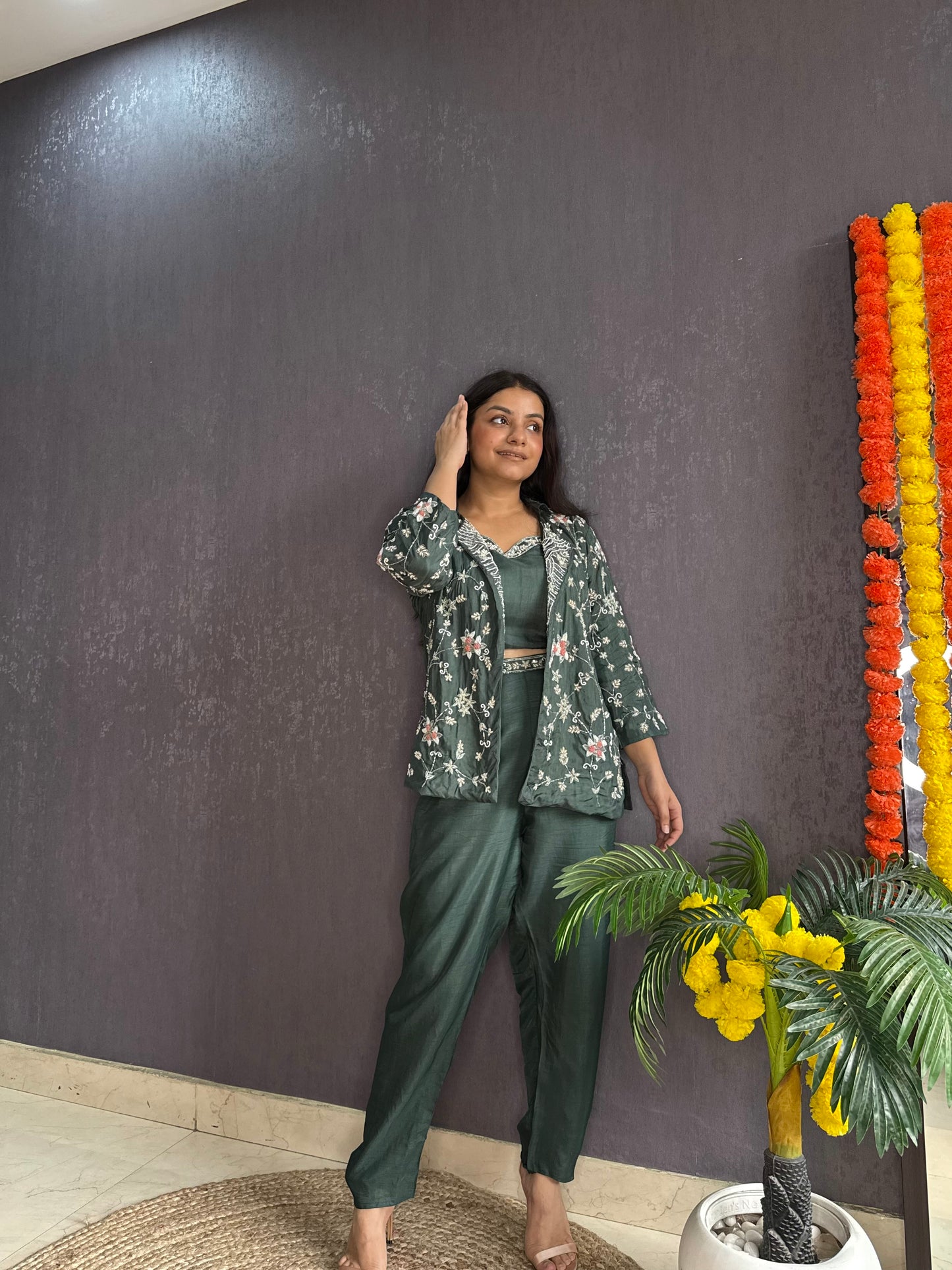 Premium handwork jacket set