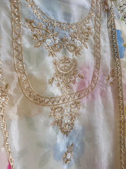 Premium handpainted handwork suit