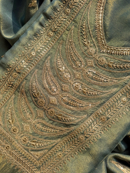 Luxurious Tissue silk suit