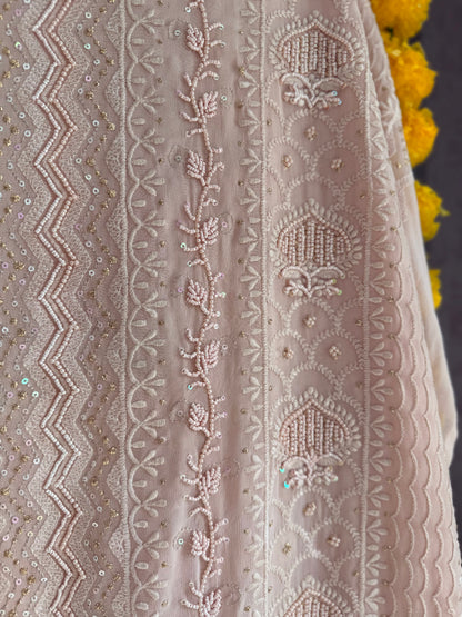 Lucknowi chikankari suit