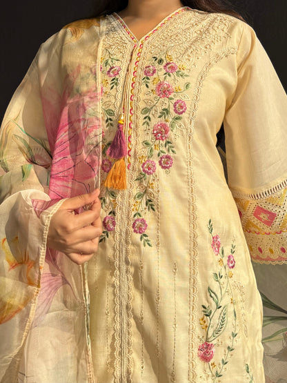 Angrakha Pakistani designer suit