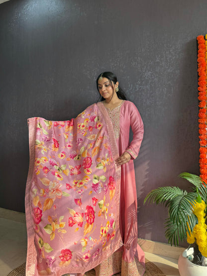 kalidaar Anarkali set