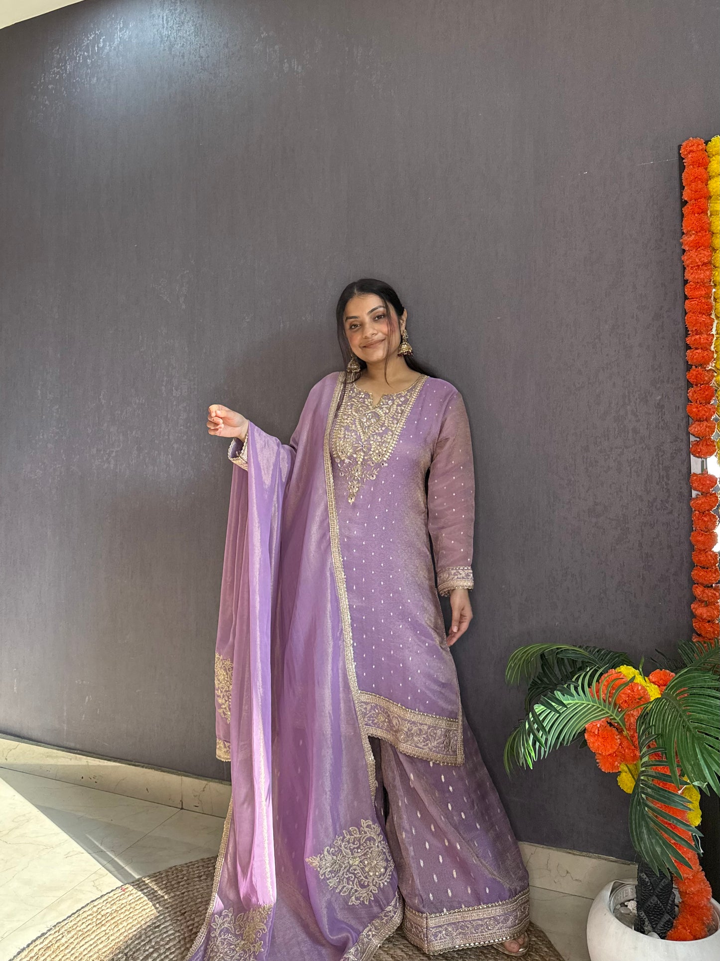 Luxurious Benarsi sharara set