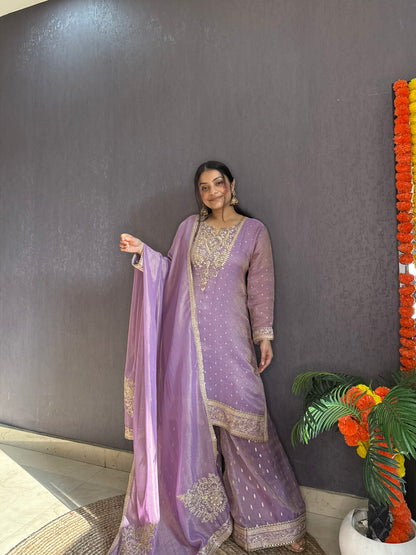 Luxurious Benarsi sharara set