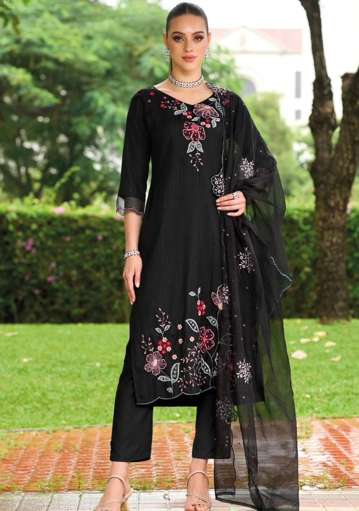 Pure cotton Handwork designer suit set