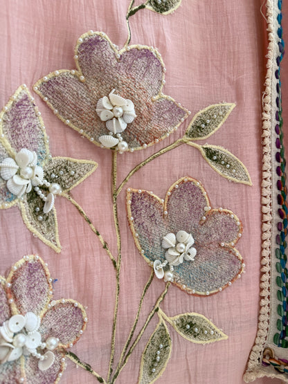 Luxurious Mul chanderi jute suit