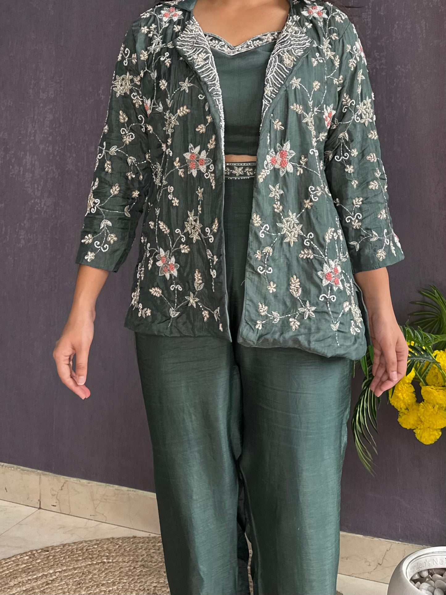 Premium handwork jacket set