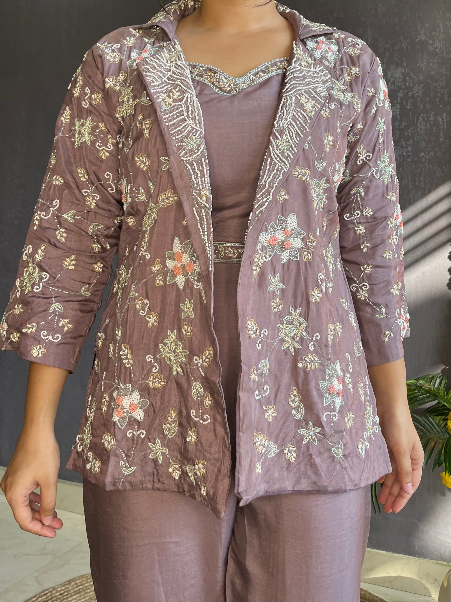 Premium handwork jacket set