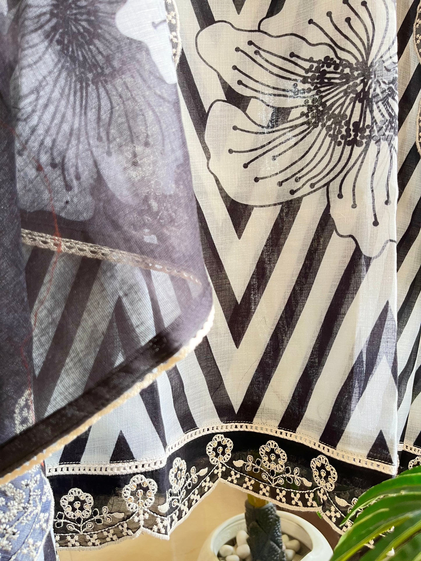 Aari work premium linen suits