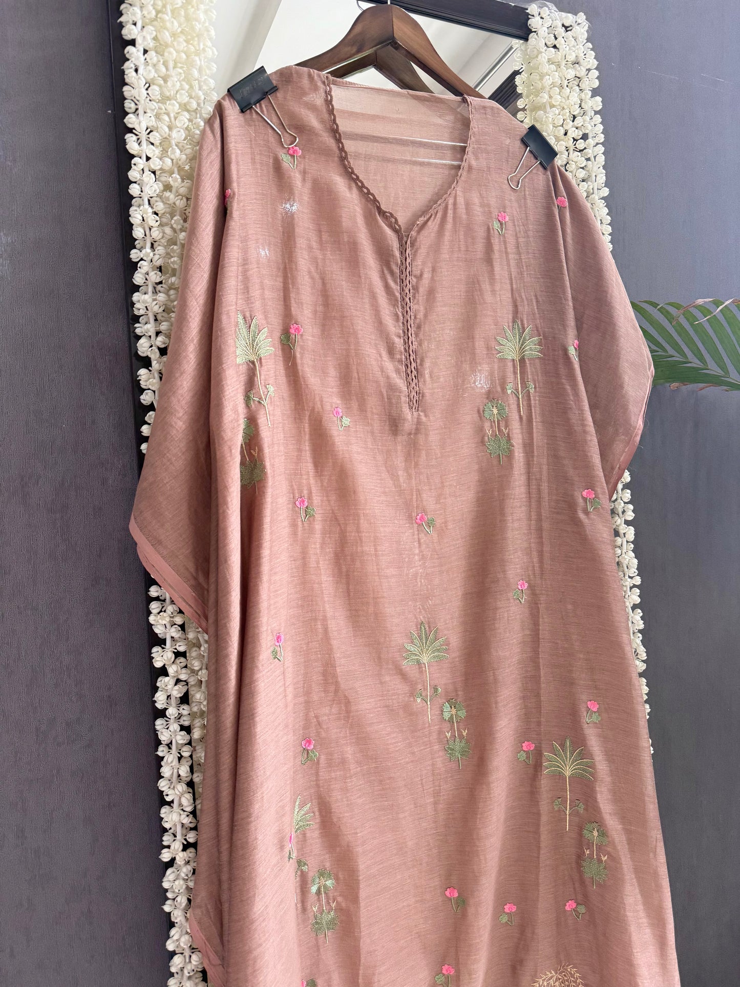 Luxurious Mul chanderi pichwai suit