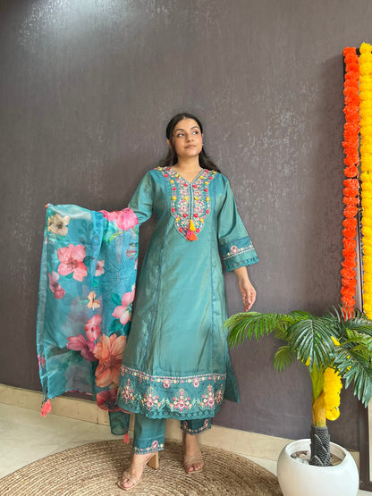 Aline Pakistani Handwork suit