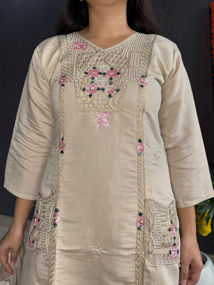 Handwork modal suit sets
