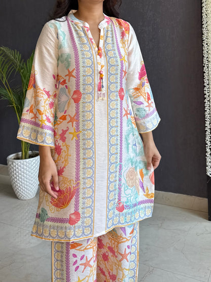 Modal cotton aquatic Coord set