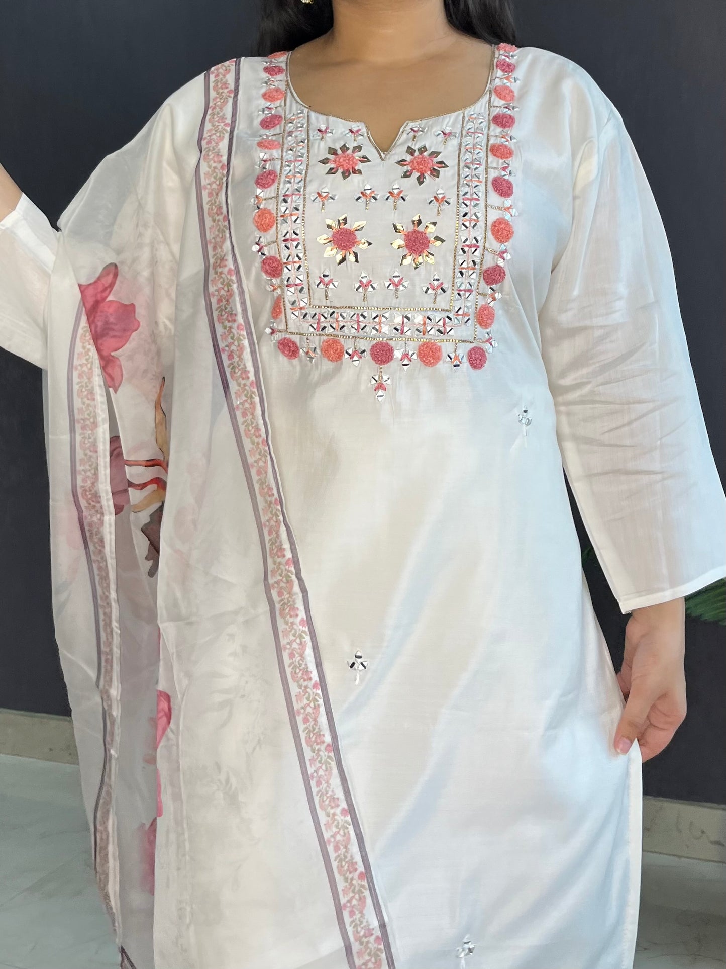 Gotapatti mirrorwork suit sets