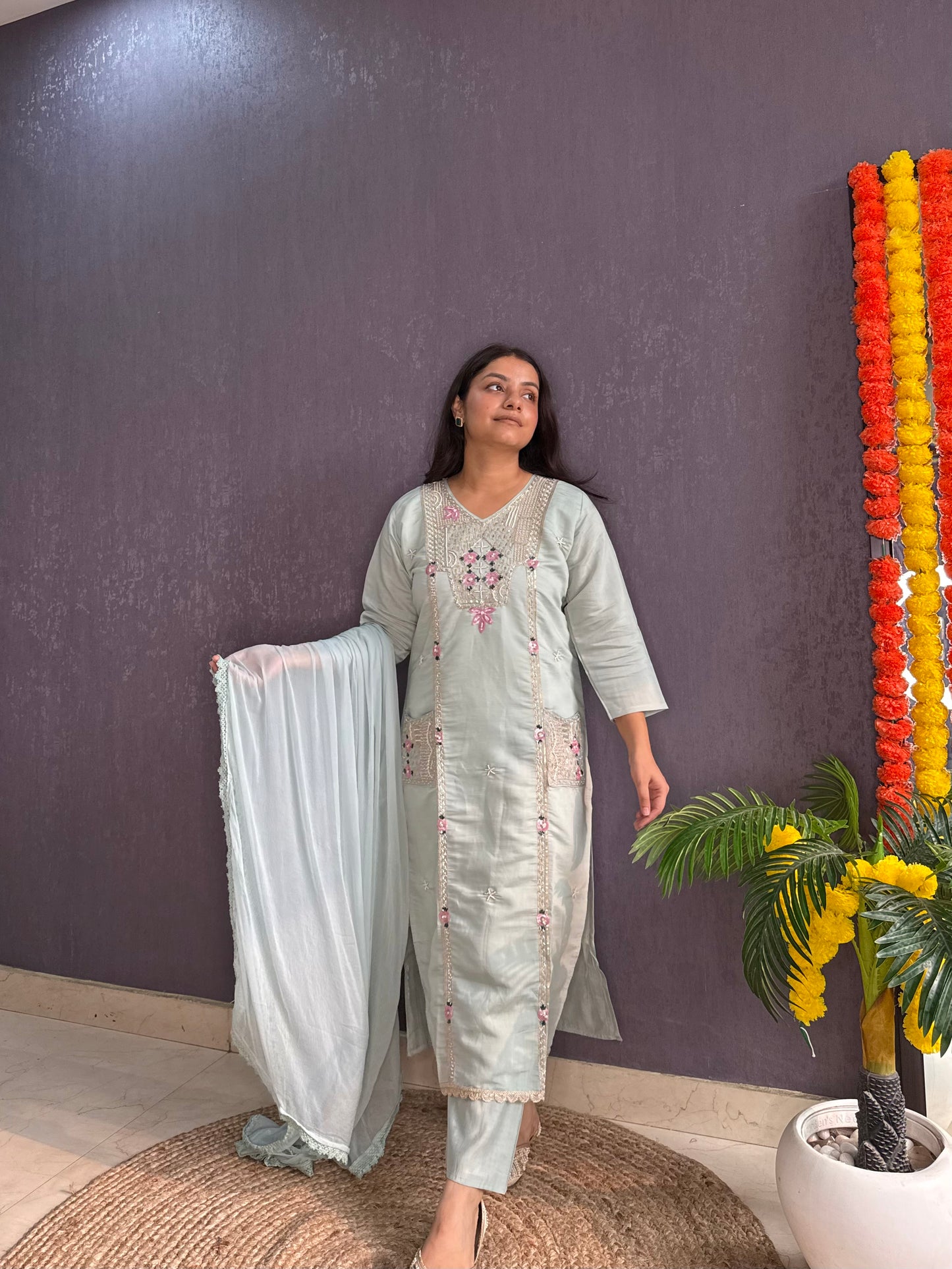Handwork modal suit sets