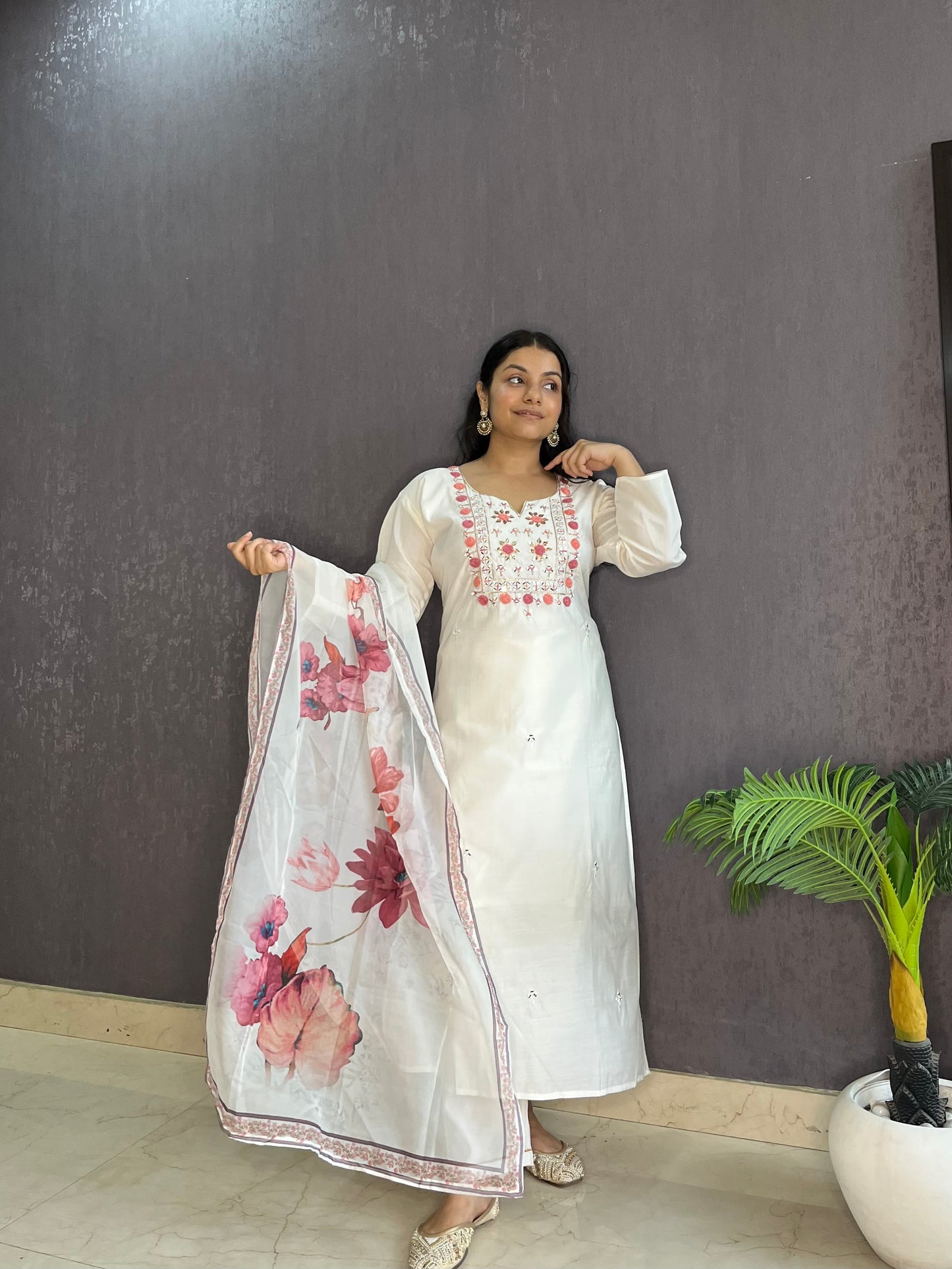 Gotapatti mirrorwork suit sets