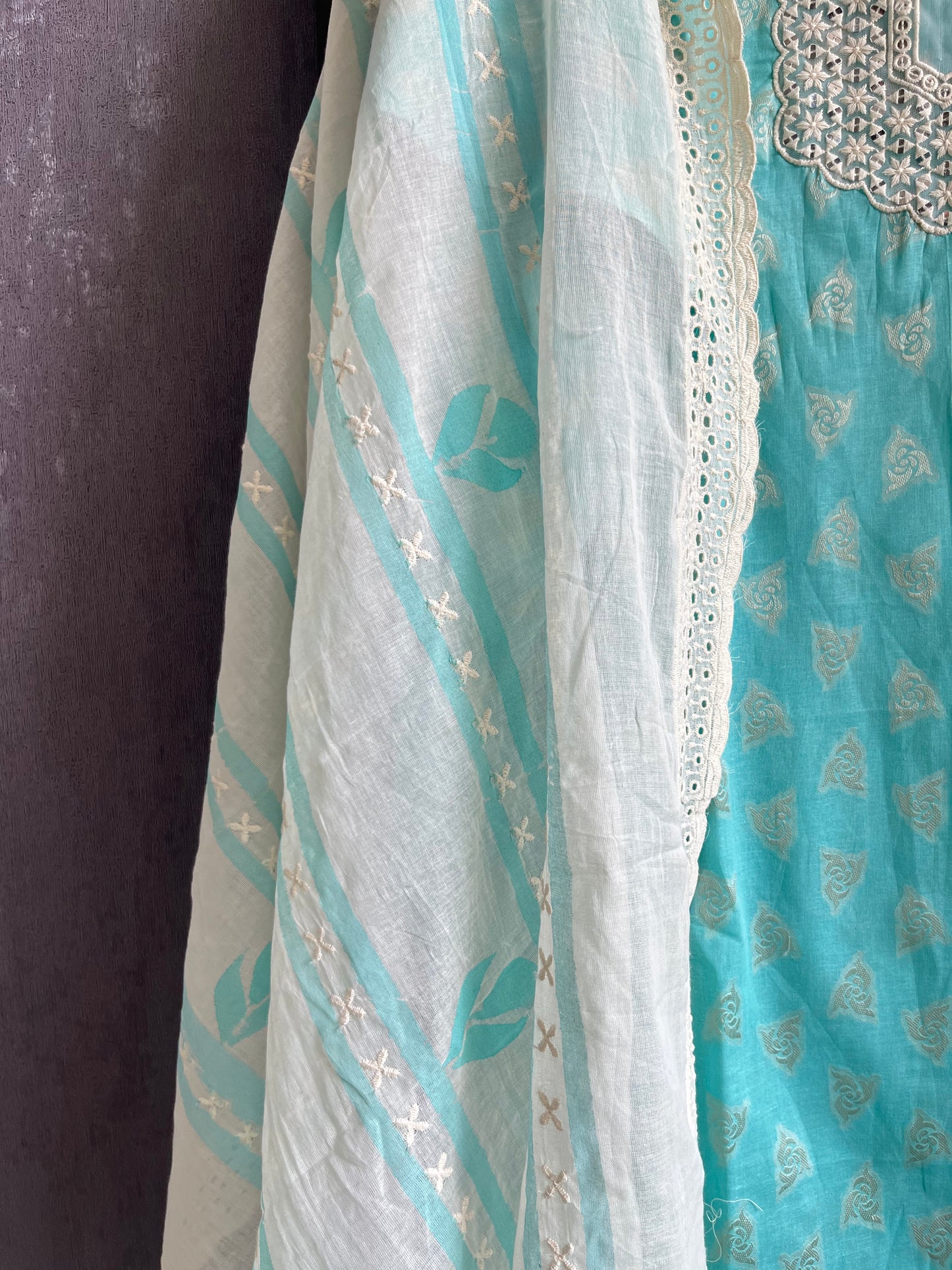 Mulmul schiffili handpainted suits