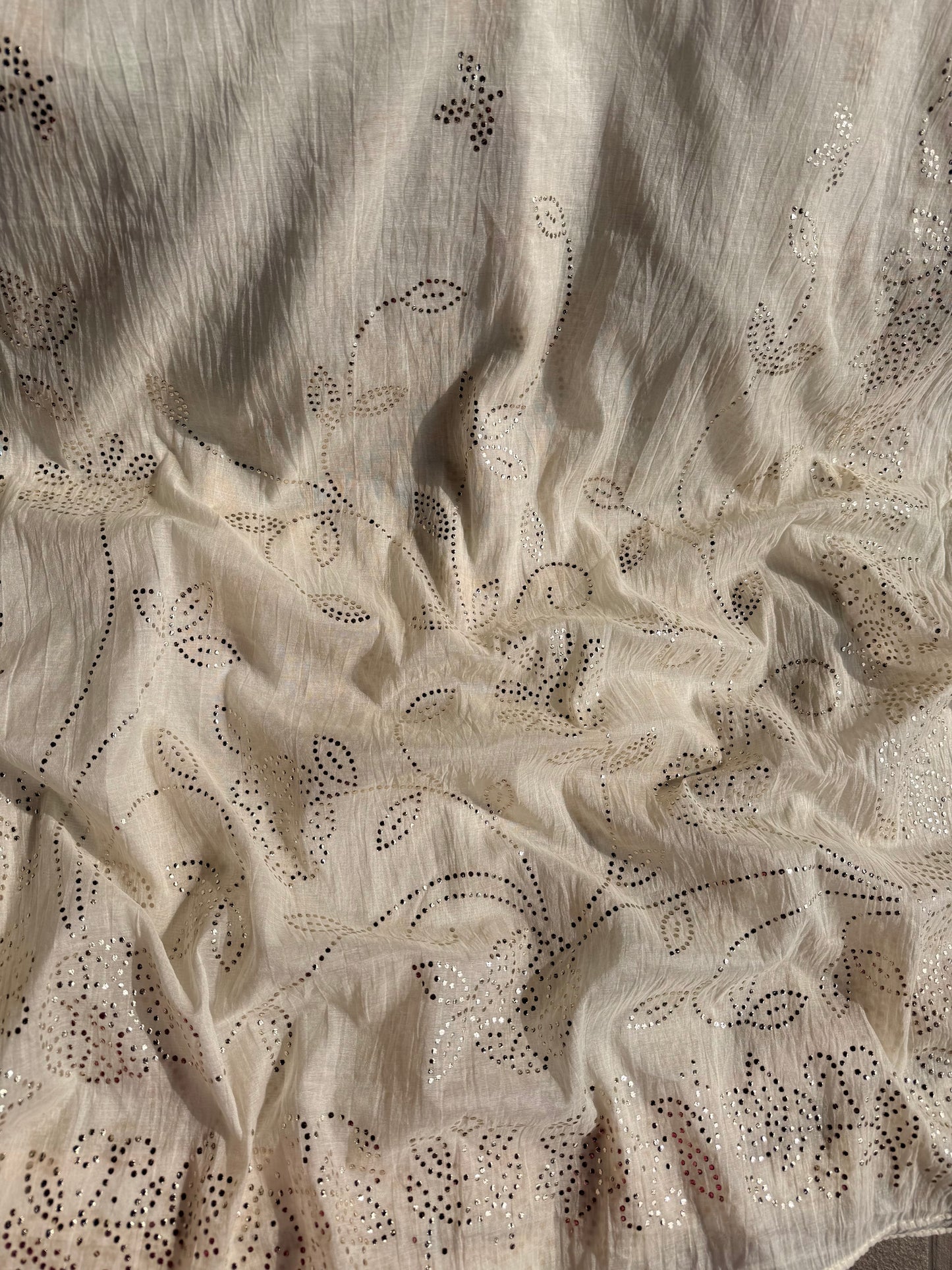 Mul cotton mukaish suit