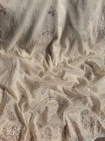 Mul cotton mukaish suit