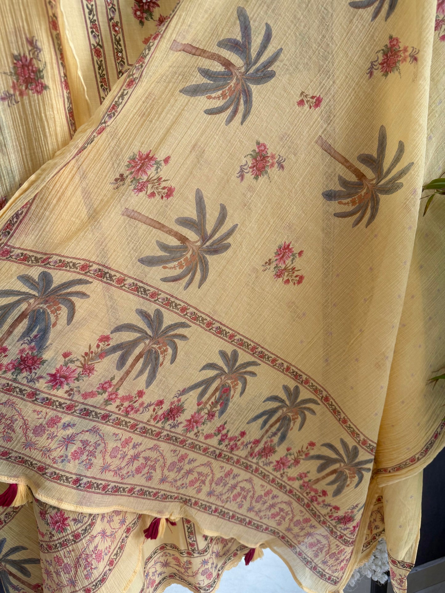 Mulmul cotton tropical suit