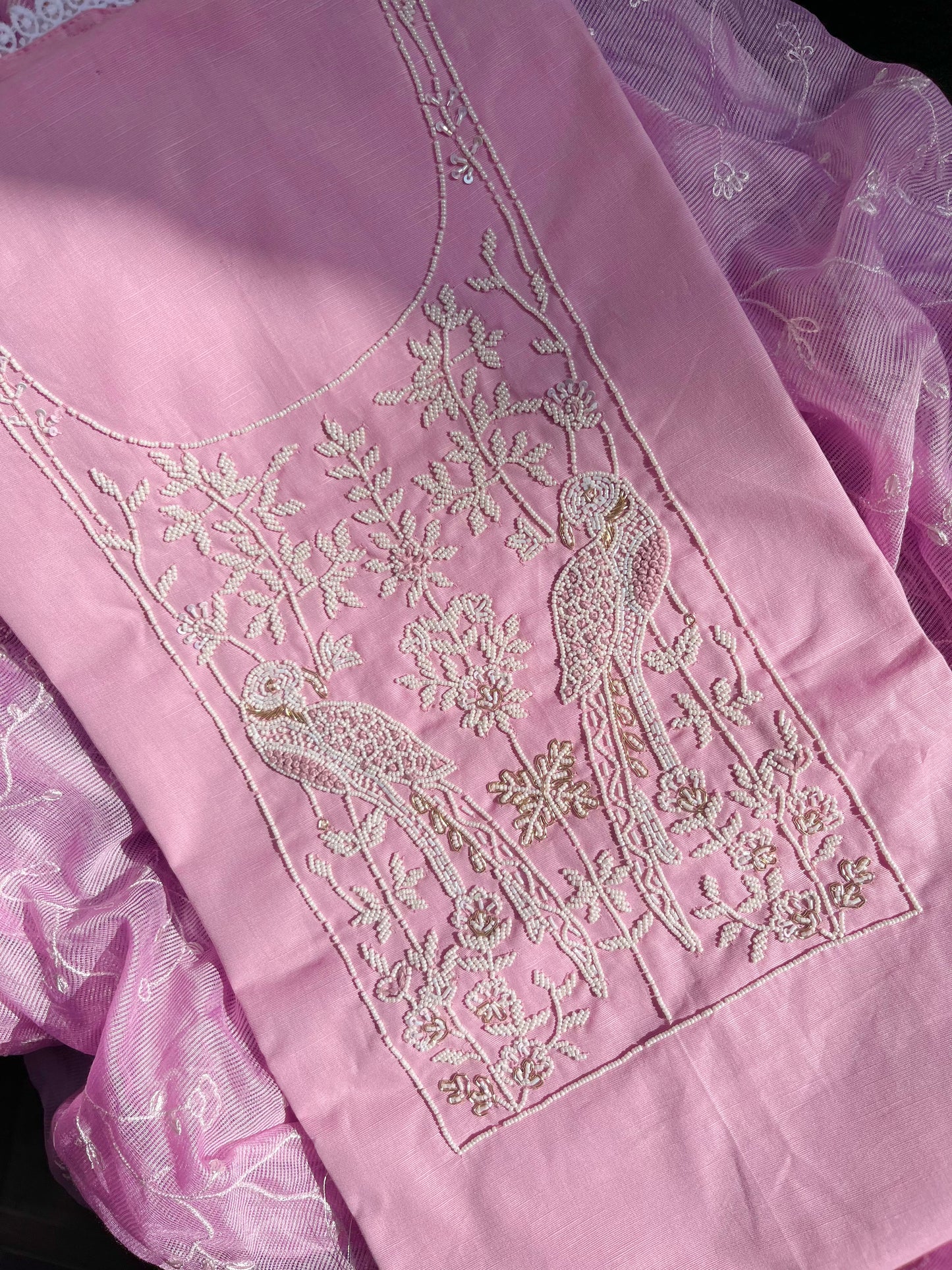 Pearlwork premium cotton suits