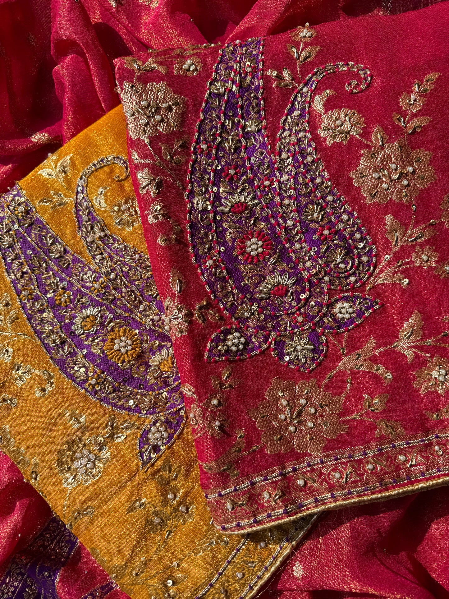 Benarsi zardozi suit