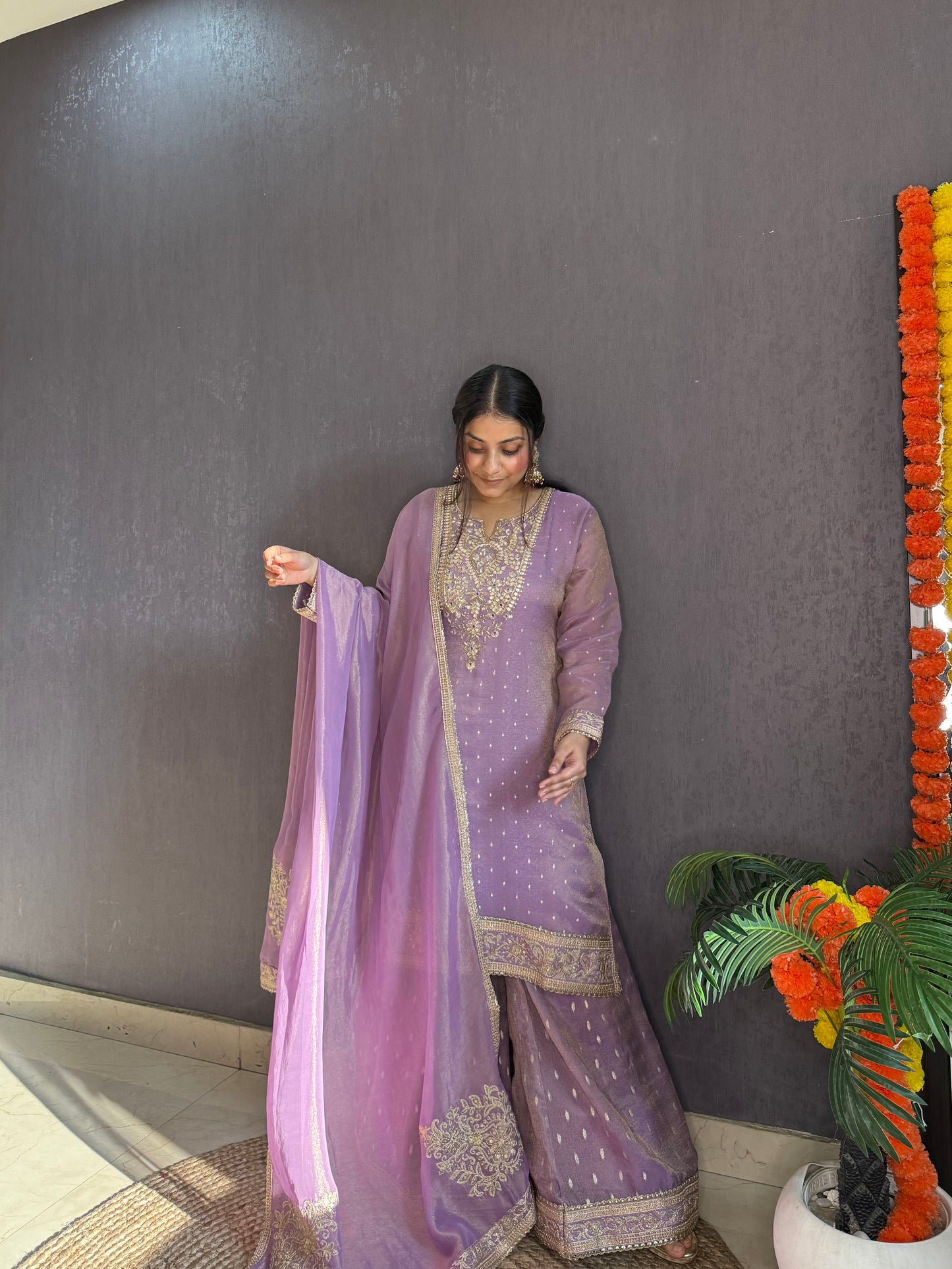 Luxurious Benarsi sharara set
