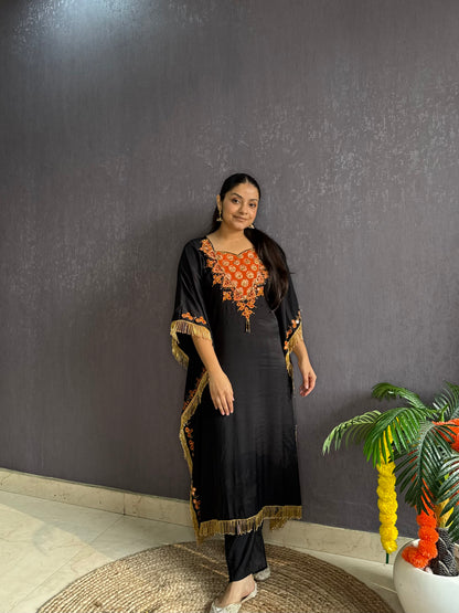 Handwork Sheesha kaftan set