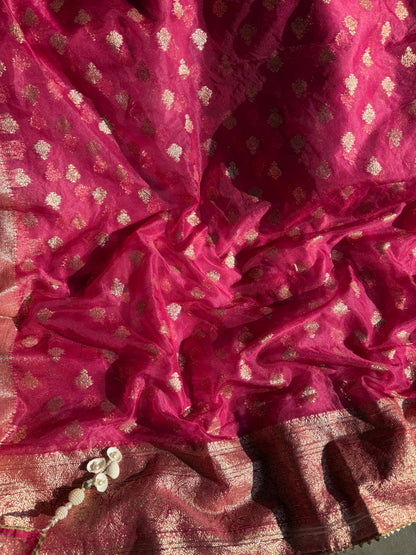 Mirror Benarsi Tissue silk suit