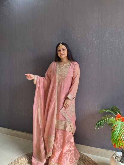 Luxurious Benarsi sharara set