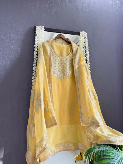 Zardozi Benarsi suit