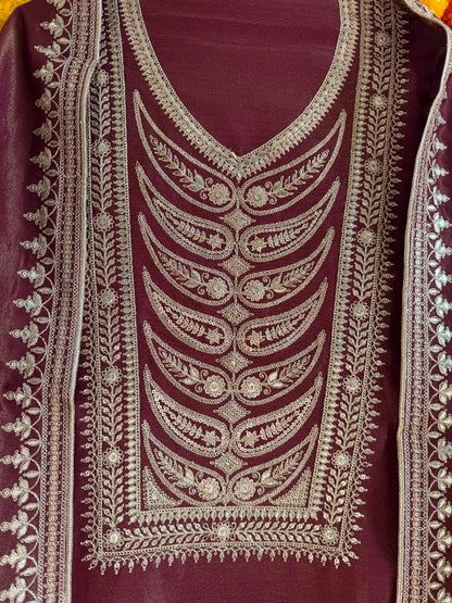 Luxurious Tissue silk suit