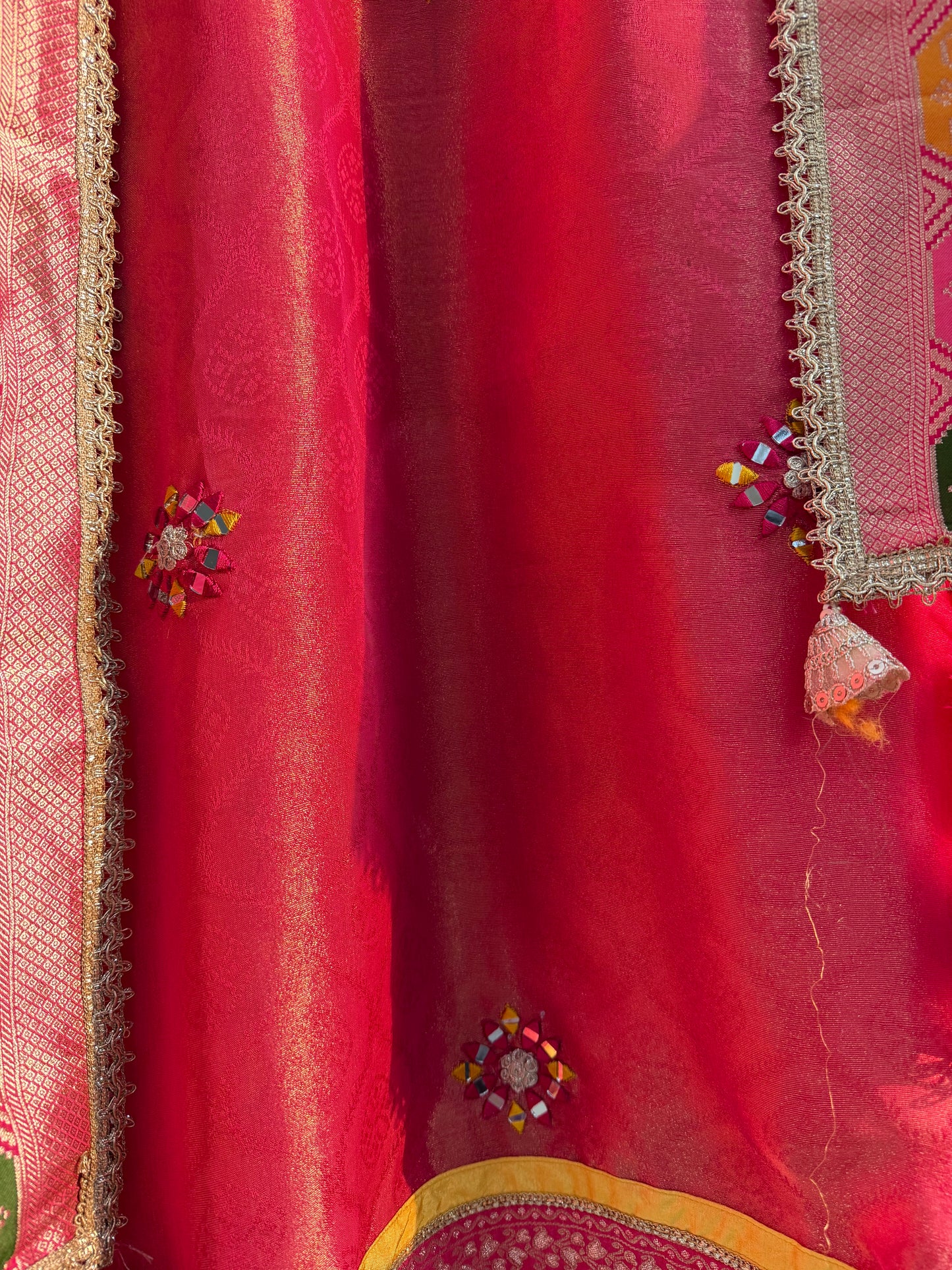 Luxurious patola kanjivaram silk suit