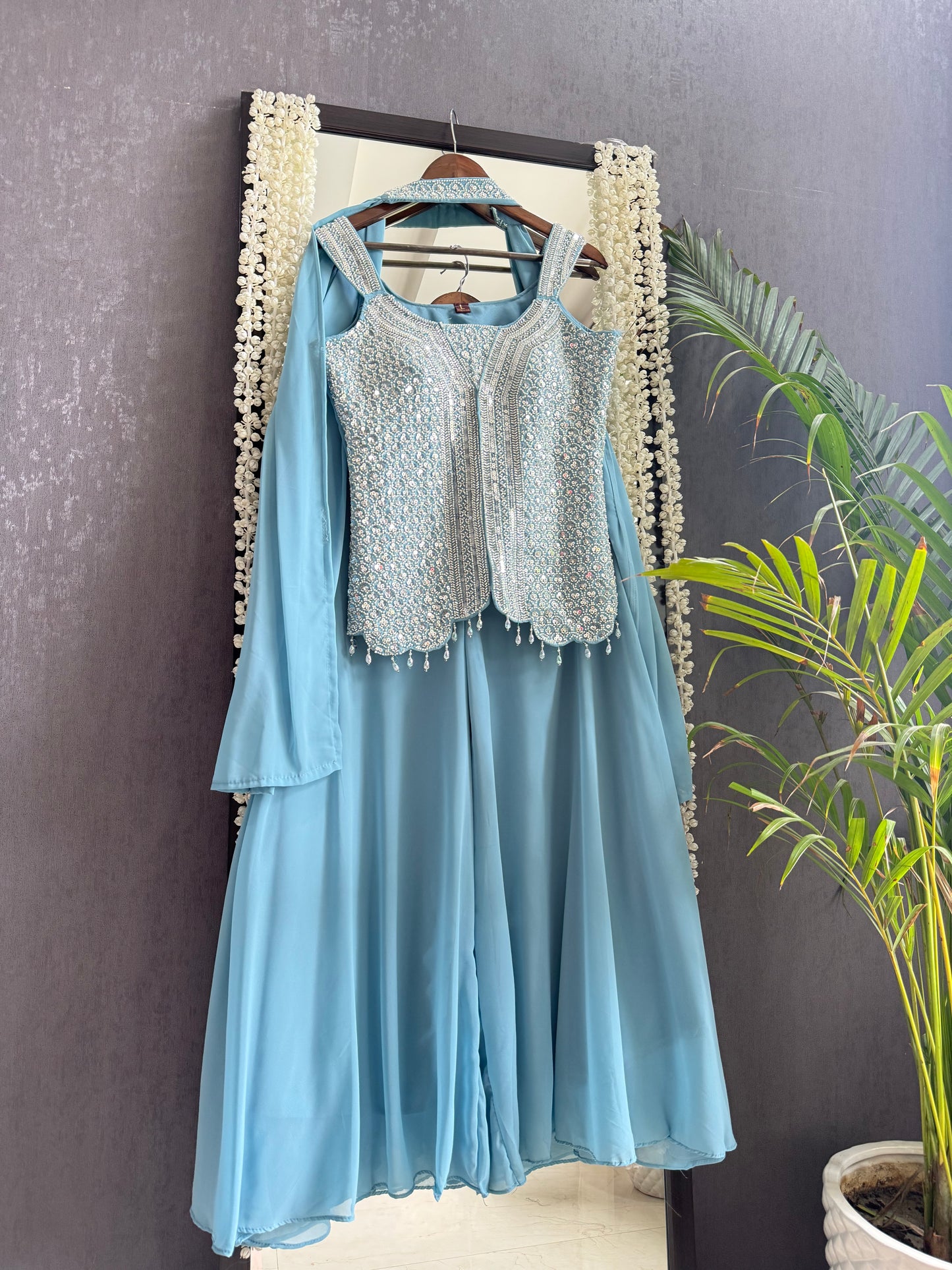 Handwork sharara set