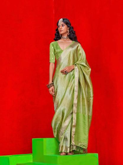 Soft tissue benarsi saree