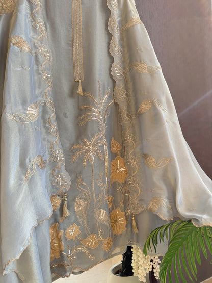 Luxurious Flamingos Handwork suits