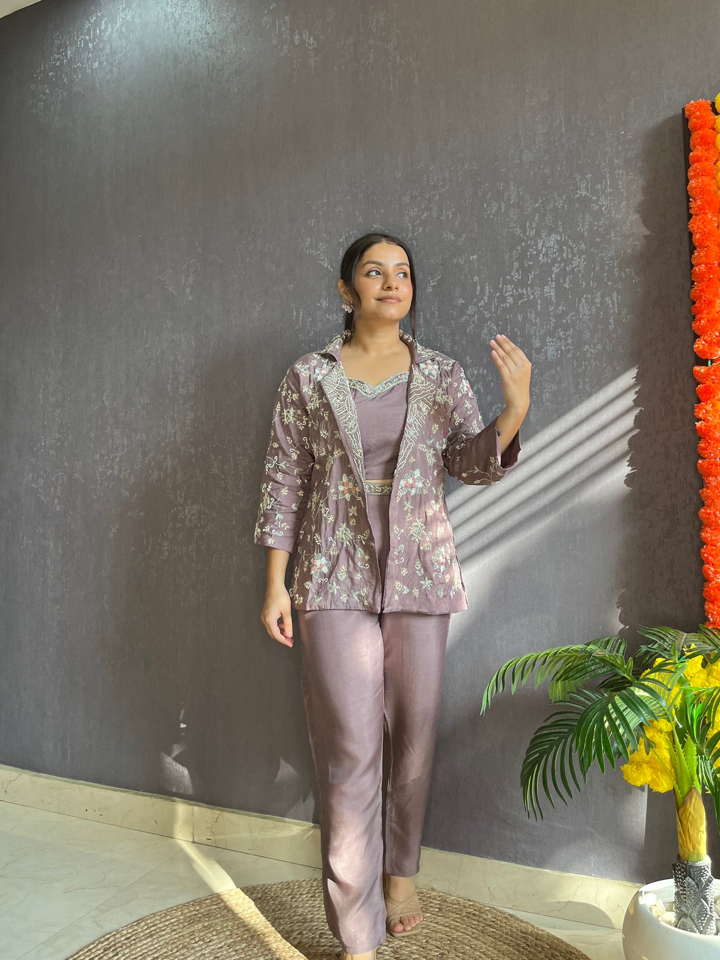 Premium handwork jacket set